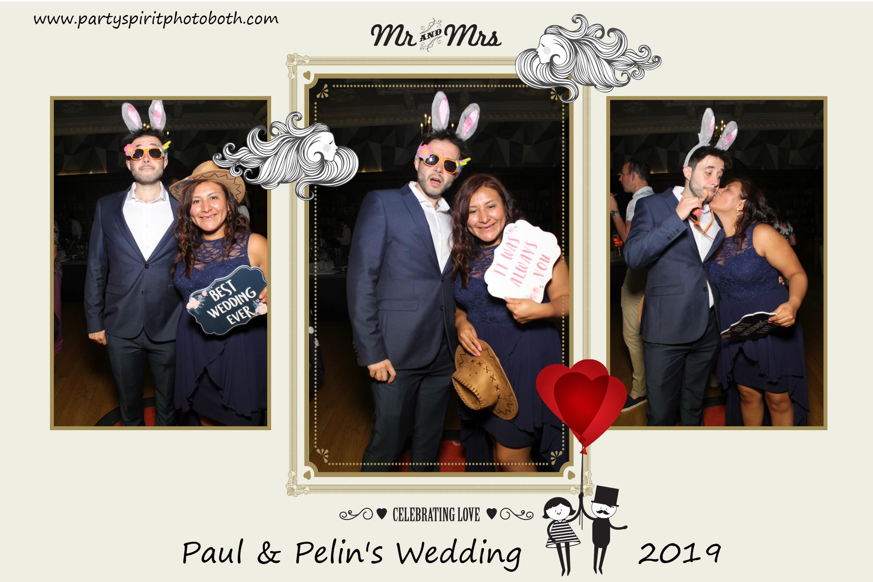 Paul and Pelin's Wedding | View more photos from the event at gallery.partyspiritphotobooth.com/u/PartySpiritPhotoBooth/Paul-and-Pelins-Wedding